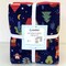 Camping Animals for Kids Anti-Pill No Sew Throw Fleece Fabric Kit